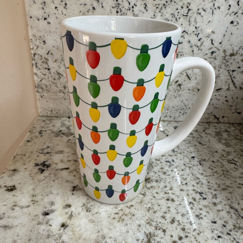 Festive Holiday Lights Mug